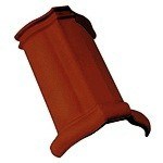 TONDACH Hřebenáč č.2 drážkový měděná engoba